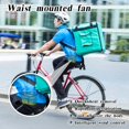 thumbnail image 4 of Big sale Waist-hanging Fan Outdoor Construction Portable Waist-clip Portable Fan To Cool Down USB High-speed Fan, 4 of 4
