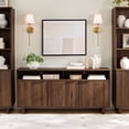 thumbnail image 6 of Better Homes & Gardens Lillian Fluted TV Stand for TV up to 70 inch, Walnut Finish, 6 of 8