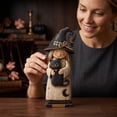 thumbnail image 2 of Halloween Witch Table Decor, Vintage Wooden Witch Sisters Ornament, Farmhouse Witch Figures with Broomstick Pumpkin Black Cat Ghost for Mantels, Shelves, Tray, 2 of 6
