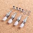 thumbnail image 4 of Niceauty 4Set Banjo Accessories Part Silver for Musicians Performance, 4 of 8