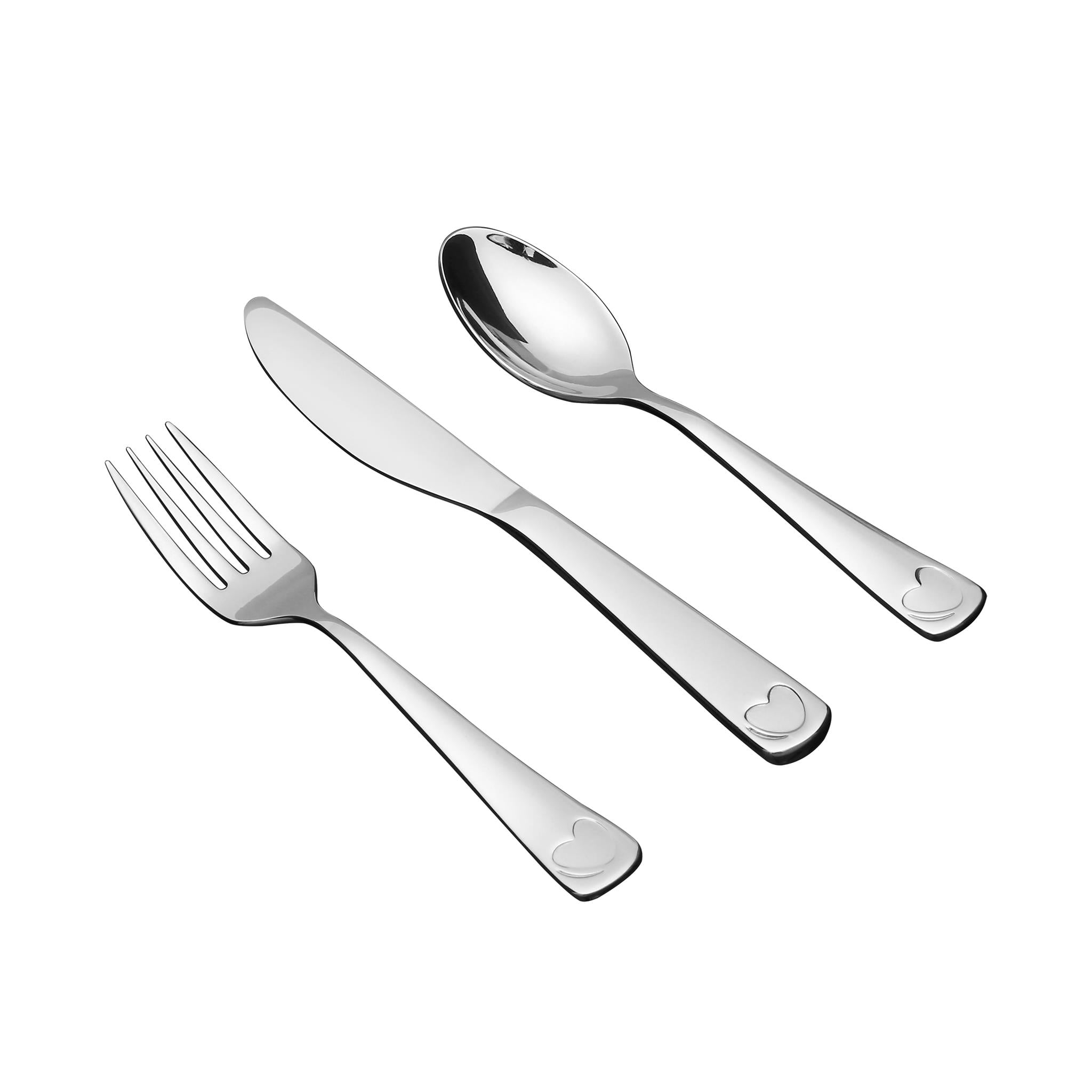 stainless steel toddler silverware