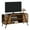 1.2m Orange, variant on Ataucjin TV Stand for 47 Inch TV, Modern Entertainment Center with Open Adjustable Shelf, Cable Holes, TV Console Table, Media Cabinet, U-Shaped Metal Legs, for Living Room, Bedroom, Office Furniture