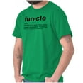 thumbnail image 4 of Funcle Fun Uncle Definition Cool Men's Big & Tall Crewneck Graphic Tee Brisco Brands 2X, 4 of 5