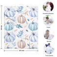 thumbnail image 4 of Fall Pumpkin Blanket,Comfortable Soft Flannel Throw Blanket,All Season,Warm Lightweight Blankets for Sofa Bed Couch Living Room Chair,30"x40", 4 of 4