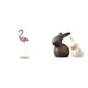 thumbnail image 1 of Estatua de flamenco de resina, escultura, figura de pájaro, estatua de cerámica, adorno decorativo, material único, ideal para el hogar, la oficina o, 1 of 8