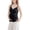 Black, variant on Maternity Nursing Tank Tops for Breastfeeding TwinClips Wearable Pregnancy Blouse Adjustable Strap Scalloped Deep V Neck Sleeveless Summer Vest Top Pink M