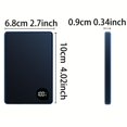thumbnail image 3 of Magnetic Wireless Power Bank 15W Fast Charging for iPhone 16/15/14/13, Ultra-thin Aluminum Alloy LED Display, PD 20W USB-C Two-Way Portable Charger, 3 of 12