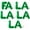 Green, variant on Letter Balloons - FA LA LA LA LA 16" Inch Alphabet Letters Foil Mylar Balloon Christmas Party Banner (Silver)