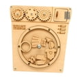 thumbnail image 3 of Tablero Ocupado para Niños Accesorios de Bricolaje Material Educación Temprana Material Didáctico Habilidades Básicas Actividades de Aprendizaje Table , lavadora, 3 of 9