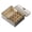 B,12.59x10.23X4.72inch;, variant on Underwear Socks Ties Storage Organizer with Lids, Foldable Closet Drawer Organizer 17 Cells, Fabric Drawer Wardrobe Divider Organizer, Small Accessories Organizer, Washable Storage Boxes