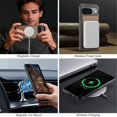 thumbnail image 6 of JEEHOOD Case For Google Pixel 10 / Pixel 10 Pro, RFID Blocking, PU Leather,Compatible With MagSafe Detachable 2 In 1 Wallet With Built-in Push Card Holder,Kickstand Magnetic Protective Cover,Brown, 6 of 8