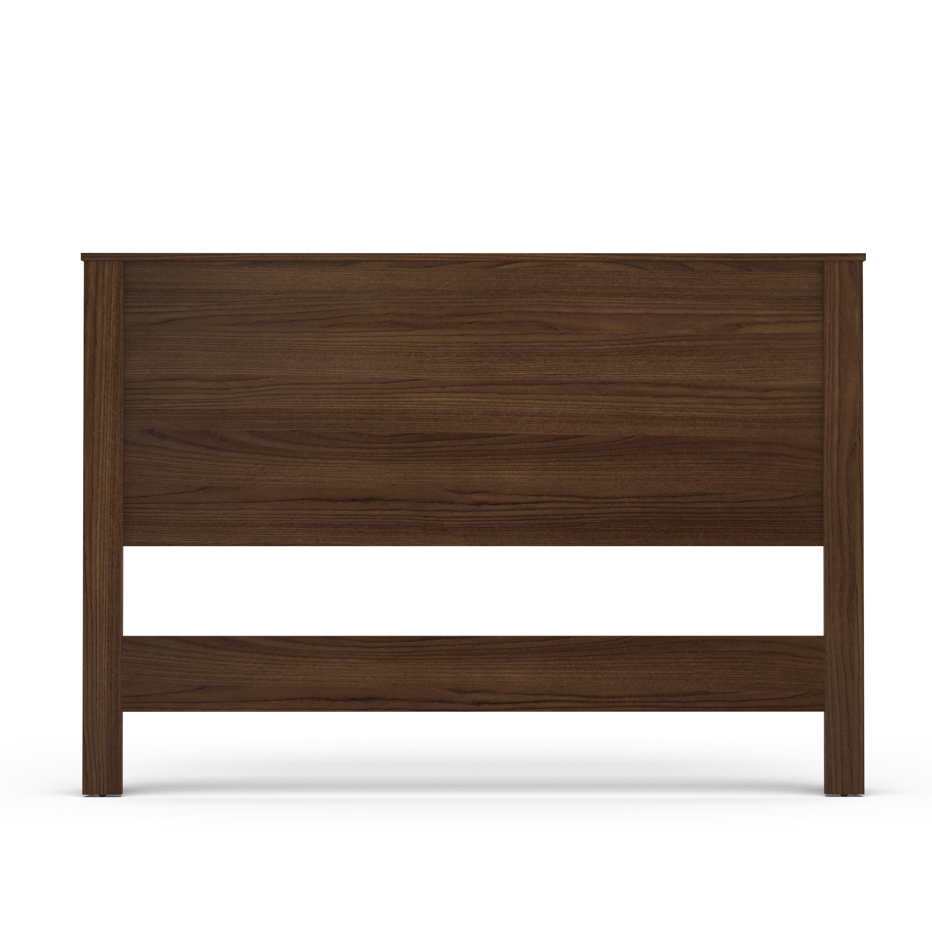 Polifurniture Juliette Queen Size Wood Panel Headboard, Walnut