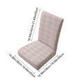 thumbnail image 3 of Ke1Clo Elastic Chair Covers for Dining Chairs, Universals Dining Chair Seat Covers Dining Room Chair Covers Protectors Stretch Kitchen Chair Slipcovers, 3 of 6