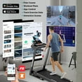 thumbnail image 6 of Treadmill 300 LB Capacity for Home with Incline, Folding Electric Running Walking Treadmill, Portable Treadmill for Home Use, 7.5 MPH, Smart Apps, 64+7 Programs, Bluetooth Speakers, 6 of 14