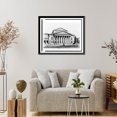 thumbnail image 4 of Historic Framed Print, Munich. Opera house, 17-7/8" x 21-7/8", 4 of 9