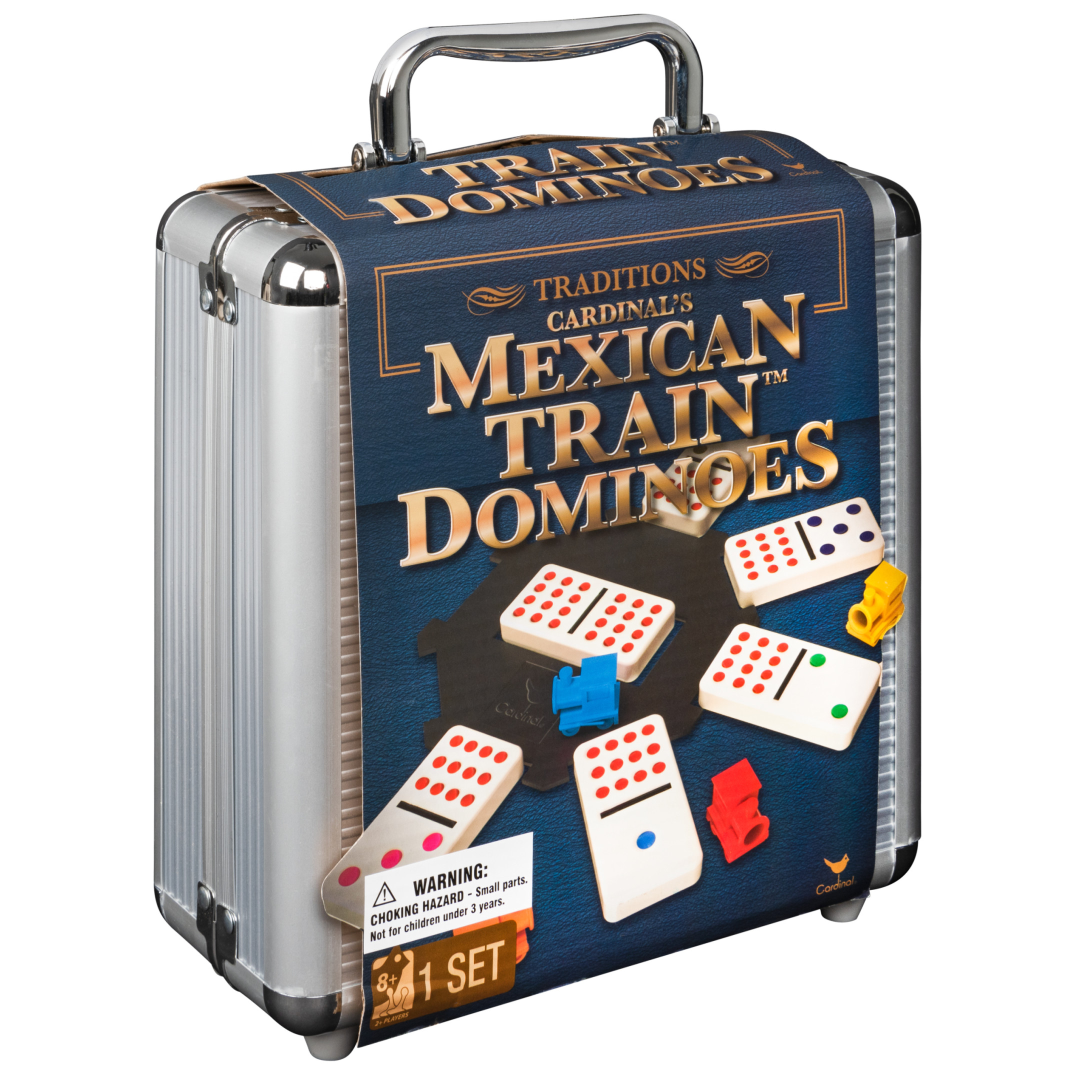 Spin Master Mexican Train Dominoes in Aluminum Case photo 8