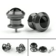 thumbnail image 1 of Pair 6mm Swingarm Sliders Spools For Yamaha MT01 MT09 YZF-R3 R1 MAX 530 Titanium, 1 of 4