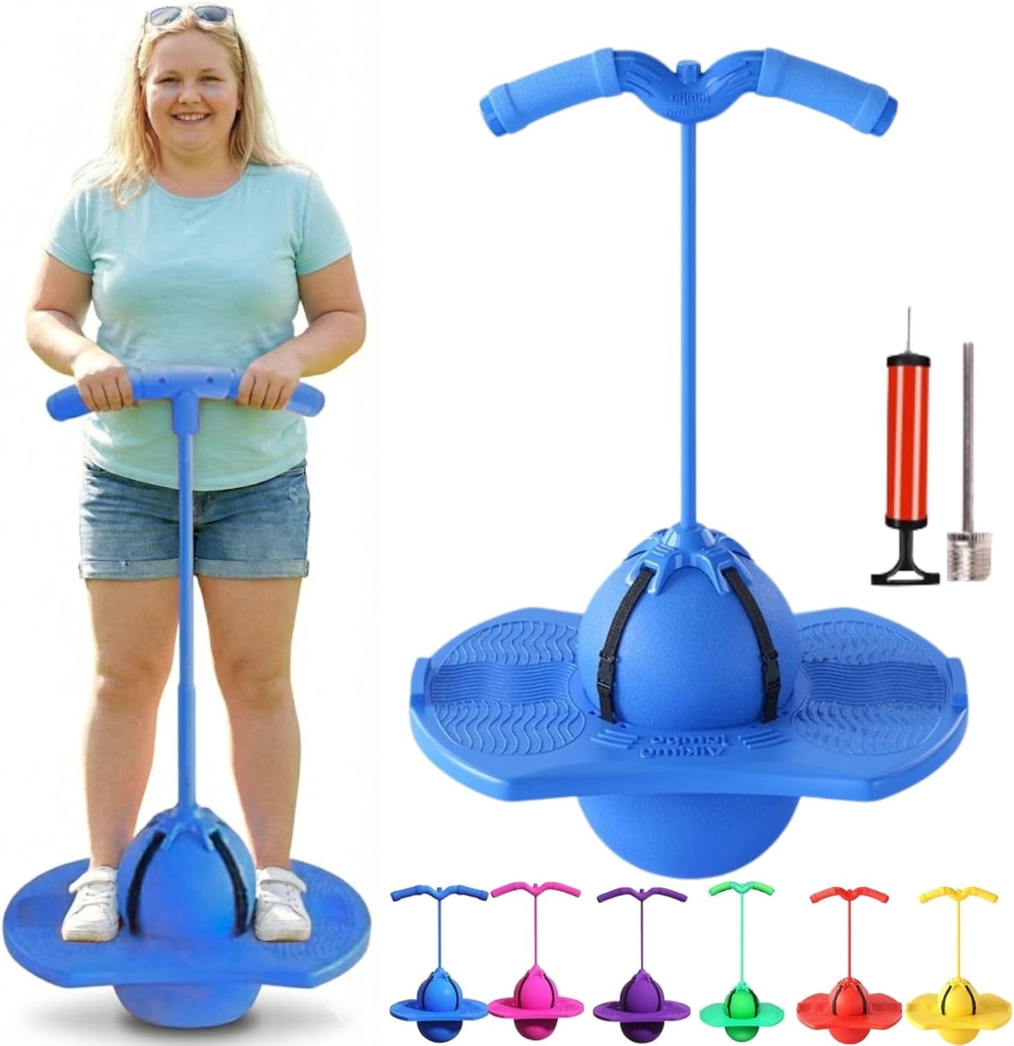 Flybar Super Pogo Stick for Kids & Adults 14+ – Strong Spring for