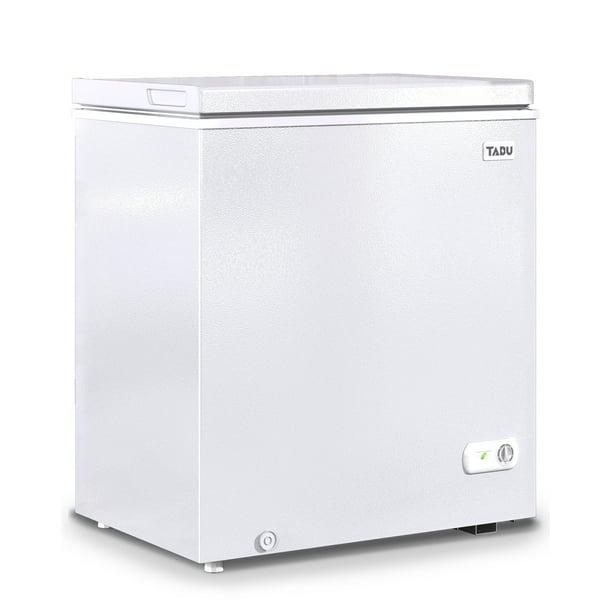 TABU Chest Freezer, 7.0 Cu Ft Deep Freezer with Adjustable Temperature