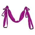 thumbnail image 3 of Aerial Yoga Hammock, Aerial Yoga Swing Set With Storage Bag, Carabiners, User Manual, Yoga Starter Kit For All Levels, Aerial Yoga Swing Sling For Yoga Inversion, Strength Training, 3 of 8