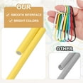 thumbnail image 4 of 4 Inch Large Paper Clip, 30PCS Big Paper Clip Extra Large Huge Metal Giant Clips Rust-proof Strong Durable Bulk Cute for Home Office Accessories Bookmark, Green, 4 of 6