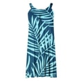 thumbnail image 4 of Odeerbi Slip Sundresses for Women Beach Dresses Summer Printed Sleeveless Sexy 2024 Casual Flowy Swing Dresses Navy, 4 of 4