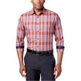 thumbnail image 2 of Tasso Elba Mens Plaid Ls Button Up Shirt, 2 of 2