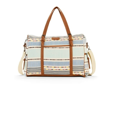 No Boundaries Mint Aztec Weekender Bag