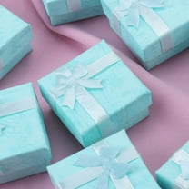 HEALEEP 12Pcs Small Jewelry Boxes Color for Women present Container 4.0x4.0x1.0in