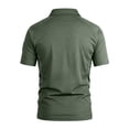 thumbnail image 3 of Men'S Polo Shirt Quick Dry Performance Short Sleeve Tactical Shirts Pique Jersey Golf Shirt,Army Green 3XL, 3 of 4