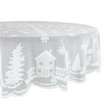 thumbnail image 1 of Advancent Mantel de encaje blanco, cubierta de redonda, bordado Vintage, paño de escritorio antiescaldado, hogar, vacaciones, restaurante, boda Kits de decoración para fiestas, 1 of 6