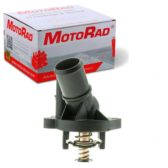 MotoRad Coolant Thermostat Housing Assembly compatible with Ford Ranger 2004-2015 - 185F
