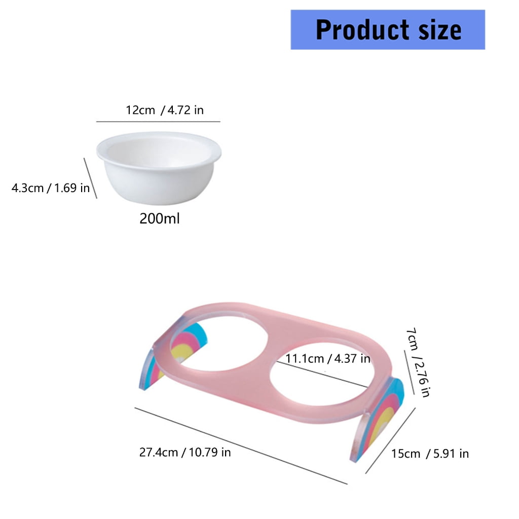 Ergonomic Dog Bowls Ceramic Bowl For Eating Heavy Duty