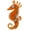 B, variant on Cute Cartoon Seahorse Hand-Beaded Fabric Patches Hippocampus Sew on Patch for Skirt Hat Backpack 10 Pieces