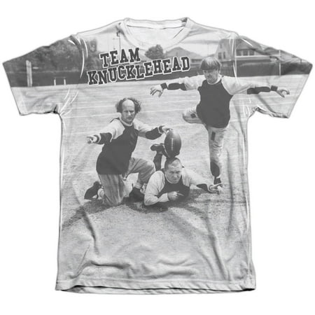 Three Stooges - Team Knucklehead - Short Sleeve Shirt - (Best Three Stooges Shorts)