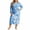 Multicolor C, variant on Kezqiaxn Nightgowns for Women Plus Size Fashion Floral Printed Long Sleeve Casual Long Nightgown Comfy Sleepwear Pajama Dress Multicolor C L