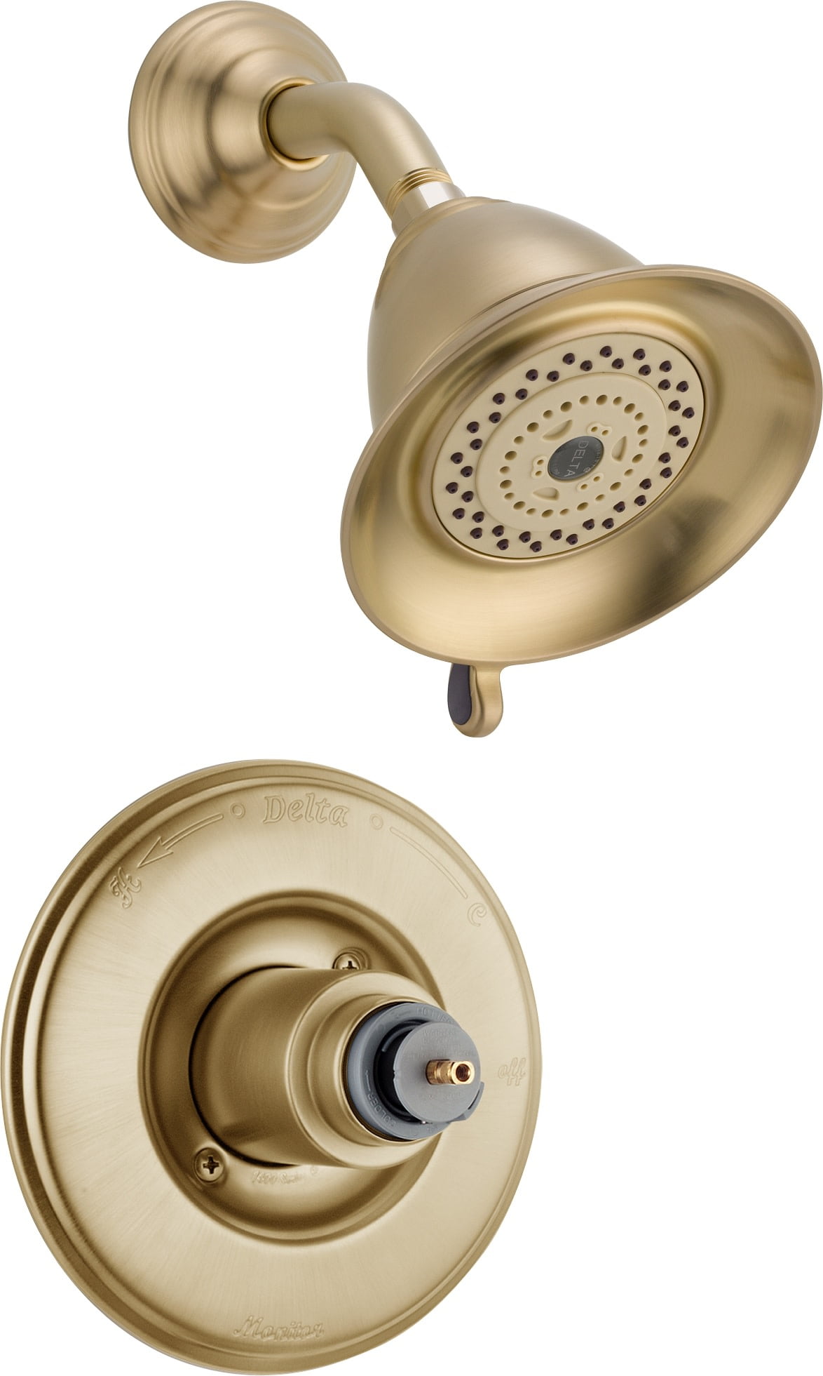 Delta Victorian Monitor 14 Series Shower Trim Less Handle, Champagne