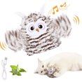 thumbnail image 1 of Pájaro Chirping Gato Juguete Simulado Chirriendo Volador Recargable para Gats Interior Gatito, 1 of 9