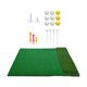 thumbnail image 3 of Estera para golpear Golf con tees de Golf, estera de césped realista, estera de césped de entrenamiento de Golf Premium, estera de Golf para oficina, Almohadilla de 5 mm, 3 of 8