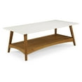 thumbnail image 4 of Mid Century Modern Coffee Table Castanho and White Finish, 4 of 6