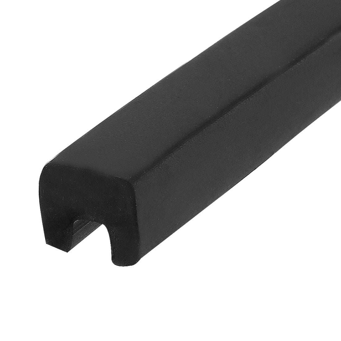 Uxcell 10 Feet Length PVC U Seal Edge Trim Fits 5/64' Black