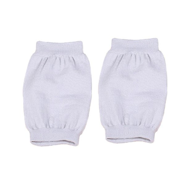 Pantalones de piernas calientes elásticos de punto neutro antideslizante azul y sólido