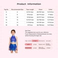thumbnail image 5 of iiniim Girls 2 Piece Jazz Latin Dance Outfit Sequin Sleeveless Crop Top with High Low Mini Skirt for Disco Hip Hop Dancewear Red 10, 5 of 7
