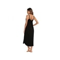 thumbnail image 7 of Women's Sleeveless Long Nightgown Summer Full Slip Sleep Dress Soft Nightshirt Chemise Sleepwear Lounge Dresses, 7 of 7