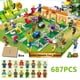 thumbnail image 2 of Figuras de acción PVZ de Toy JHESAO Plants and Zombies Assembly, 687 piezas, 2 of 5