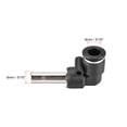thumbnail image 2 of Push to Connect Tube Fitting,Plug-In Elbow Pneumatic Air Push Fit Lock Fitting 8mm  Tube OD x 8mm Tube Stem 3pcs, 2 of 3