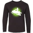 thumbnail image 3 of Inktastic Snowmobile Sports Snowmobiling Long Sleeve Youth T-Shirt, 3 of 5