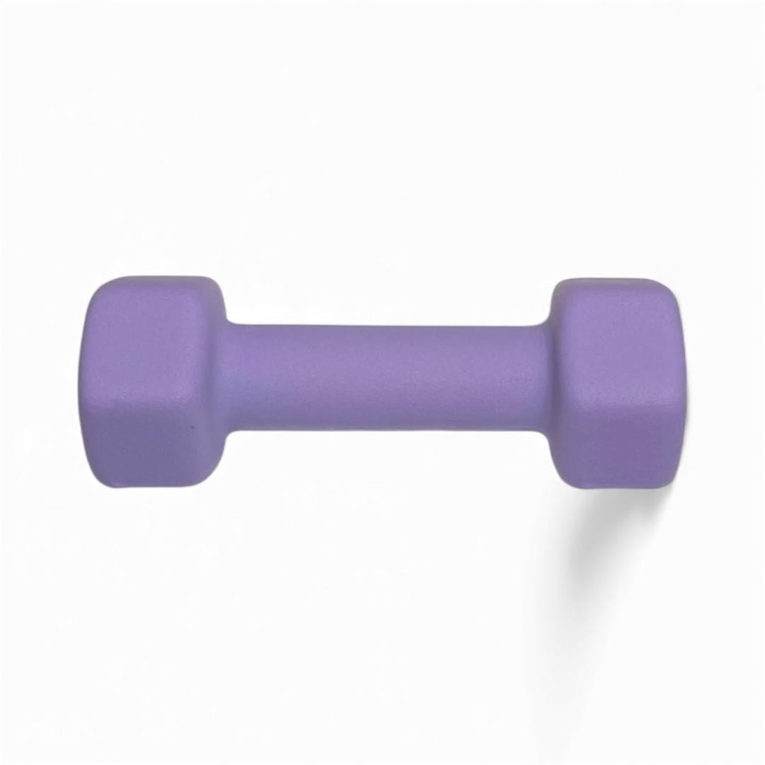 Rainforest Basics Neoprene Hex Dumbbells, Blue, 5 lb/8 lb/10 lb 3 Pairs