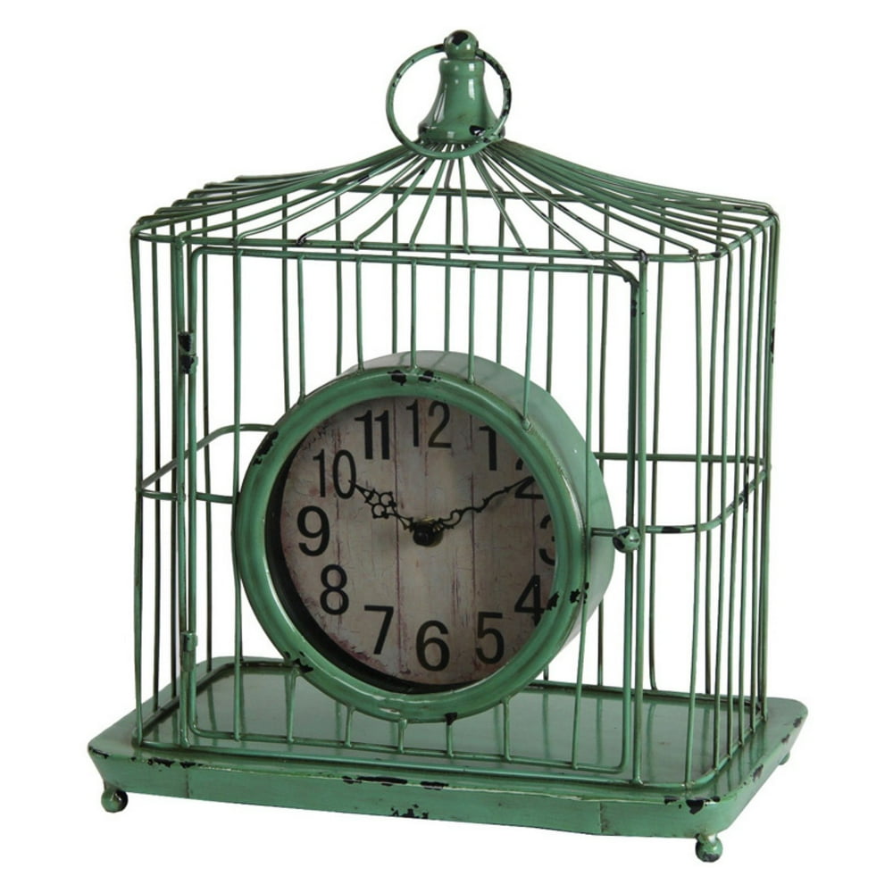 Privilege International Bird Cage Table Clock
