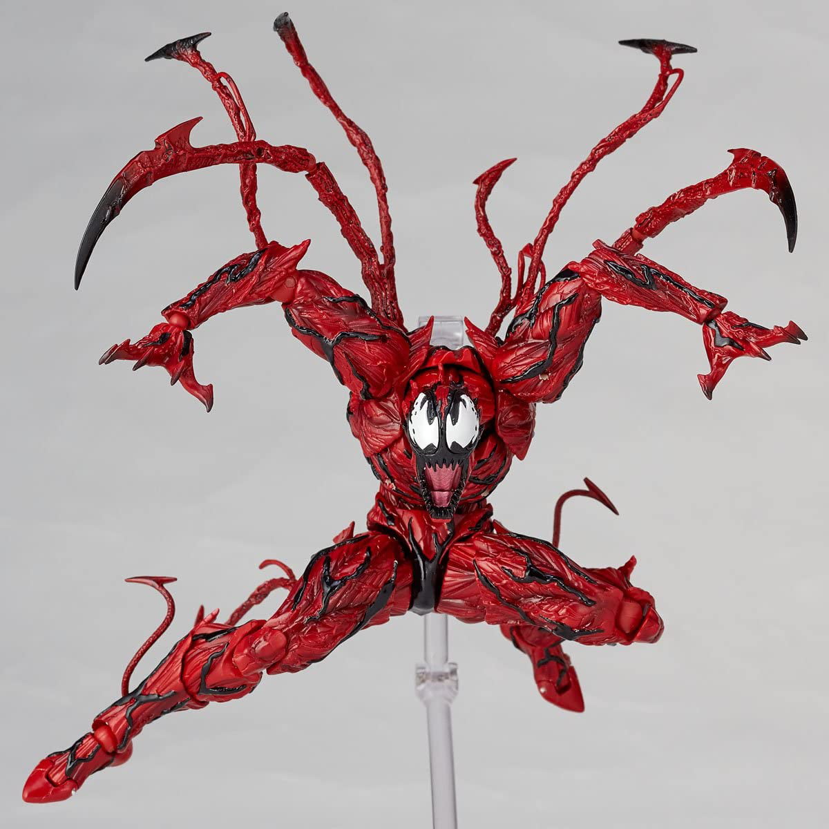Red Spider-Man CARNAGE Revoltech Action Figure PVC Figurine Toy Gift Collection 